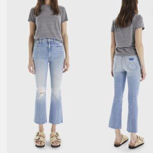 Mother Denim The Hustler Ankle Fray Jeans Size 31